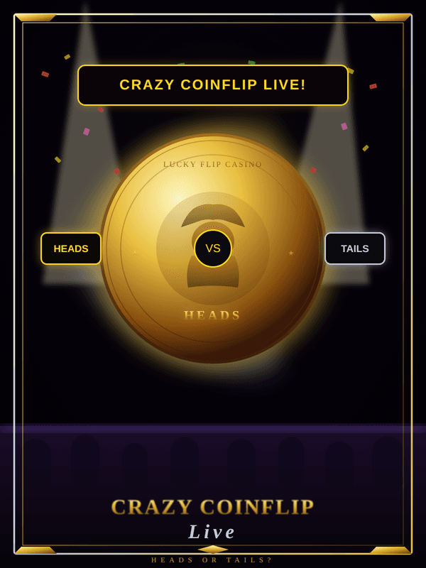 Crazy Coinflip Live