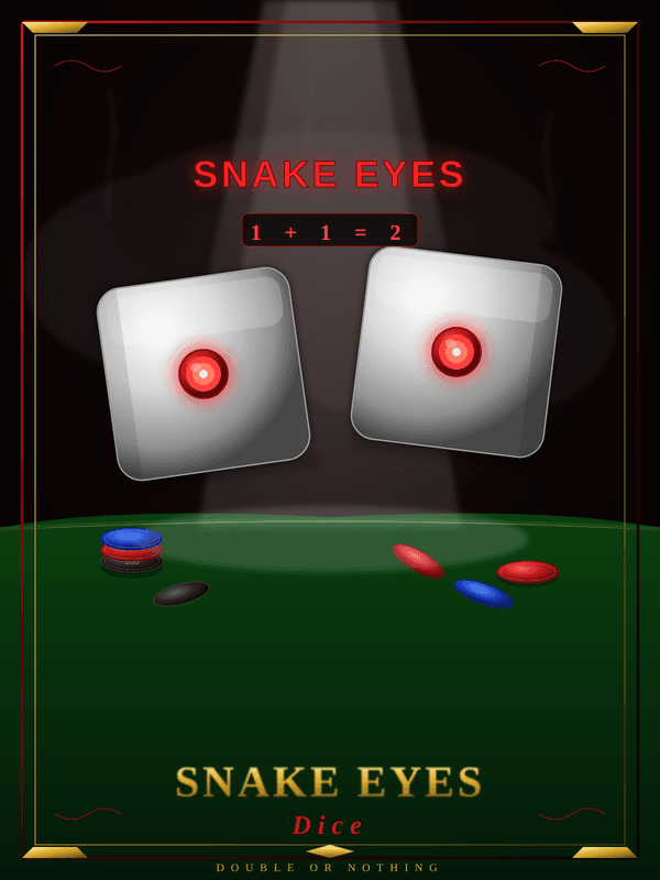 Dice Snake Eyes