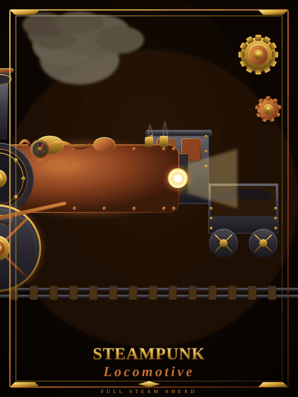 Steampunk Locomotive