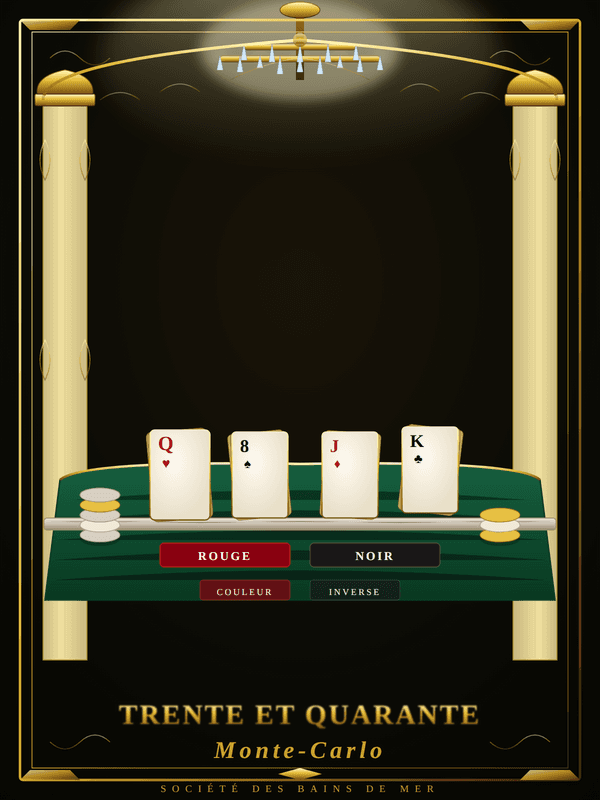 Trente et Quarante — Monte-Carlo